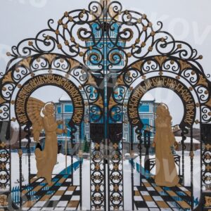 Кованые ворота для храмов КВХ-6