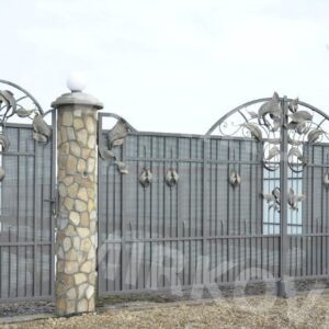 Кованые ворота КВ-26