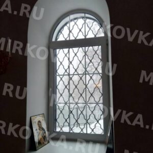 Кованые решетки на окна в храме КРХ-5