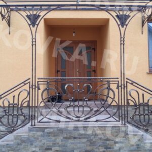 Кованое крыльцо КК-24