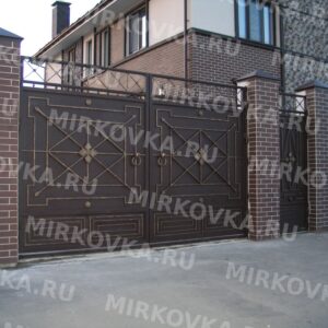 Кованые ворота КВ-32