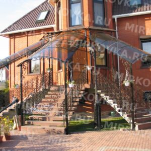 Кованый козырек КК-41