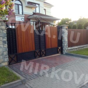 Кованые ворота КВ-24
