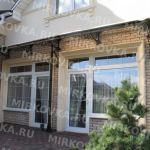 Кованый козырек КК-19