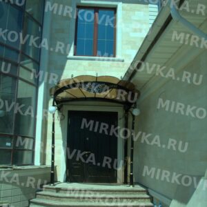Кованый козырек КК-39