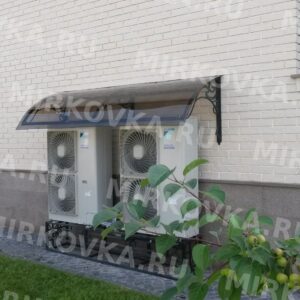 Кованый козырек КК-23