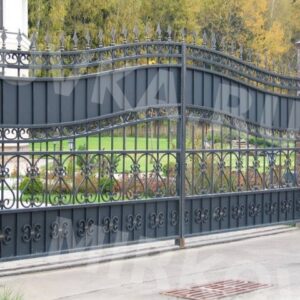 Кованые ворота КВ-22