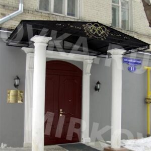 Кованый козырек КК-25