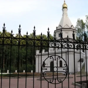 Кованый забор для храма КЗХ-2