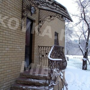 Кованое крыльцо КК-6