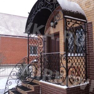 Кованое крыльцо КК-23