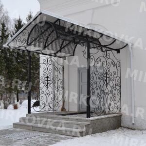 Кованое крыльцо КК-5